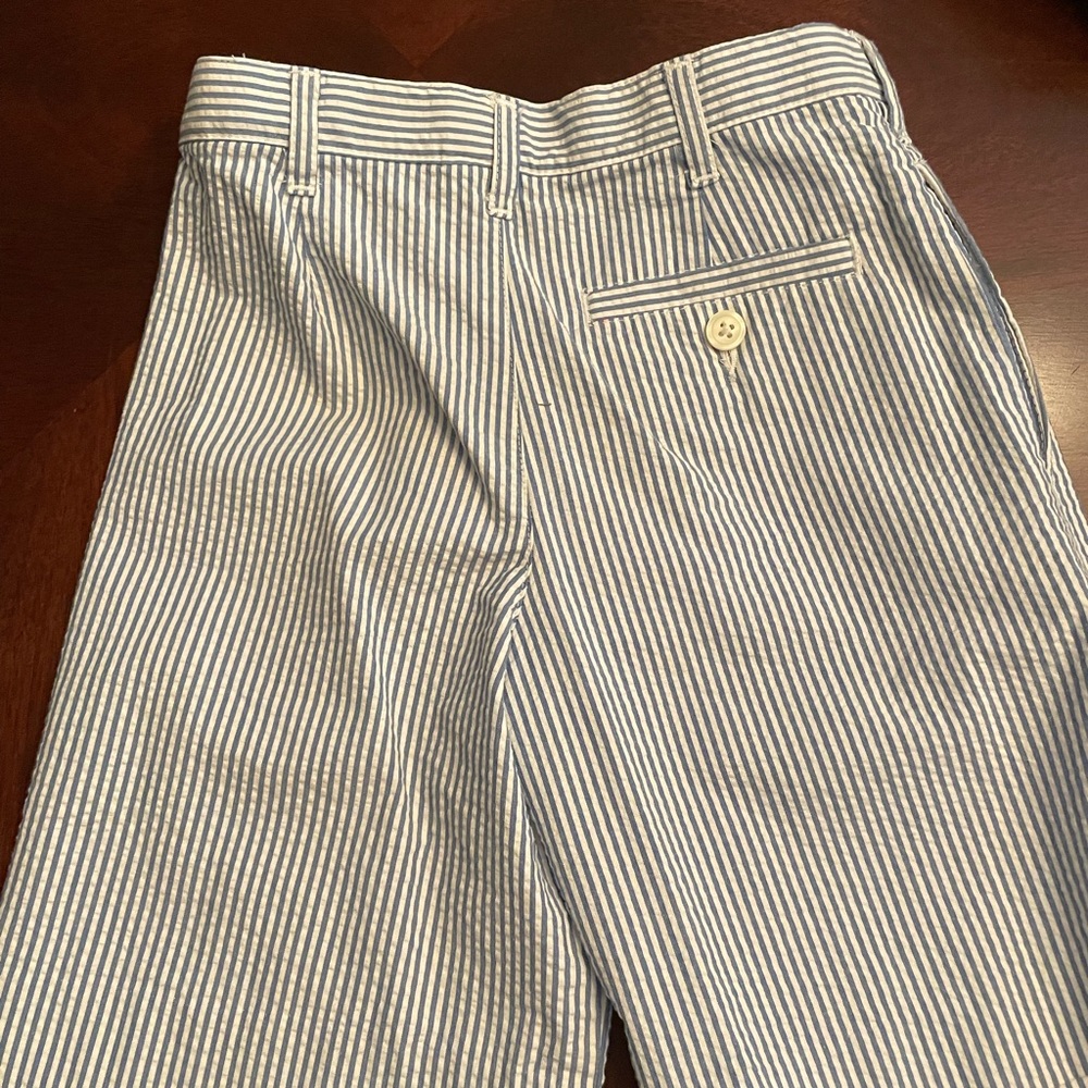 Talbots seersucker boys shorts 💙🤍💙🤍